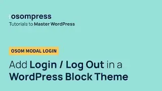 How to add a Login/out item to the Menu Navigation Block in a WordPress Block Theme