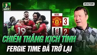 🔴 MAN UNITED 3-2 FULHAM: CARRICK ĐƯA 