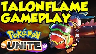 TALONFLAME TIME! Pokemon UNITE Talonflame Gameplay Showcase! (#14)