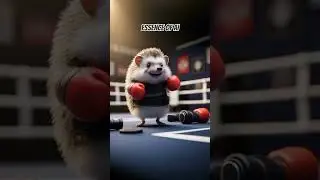 Hedgehog the fighter machine : sonic fighter #fight #future #ai #cute #sonic #shorts #shortvideo