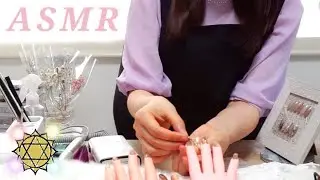 【ASMR】ネイルサロンロールプレイ💅チャクラヒーリングネイル✡