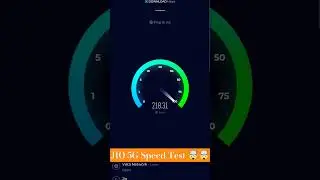 JIO 5G Speed Test | 225 MBPS | Fastest Internet Ever #jio #jio5g #jio5gnetwork #ipl #5gplans  #5gsim