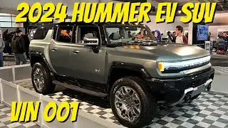 2024 Hummer EV SUV Edition 1 VIN 001