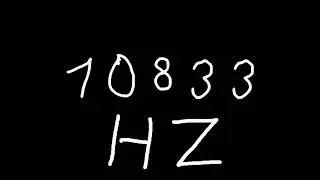 10833 hz