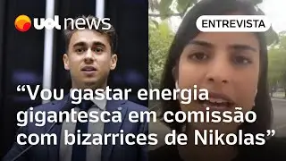 Tabata diz que ficou revoltada com Nikolas em comissão: 'Nunca falou de nada sério da educação'