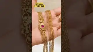 Trending Jewellery watsapp7416894838 #onegramgold#jewellery#chandraharam#chandraharamdesigns