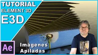 Animación Proyecto imágenes apiladas Element 3D | After Effects