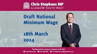 Draft National Minimum Wage (Amendment) (No. 2) Regulations 2024 - 18 March 2024