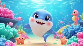 First Splash! Baby Shark Begins an Ocean Discovery Day 🦈🌊 | Kids Song