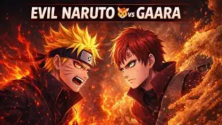 When Naruto Chooses Darkness 🩸 | Naruto 🦊 vs Gaara // Part :-  8