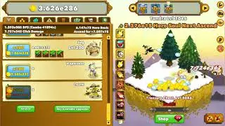 Clicker Heroes: Road to 1 Million Zones #013 - 11th Transcension - Max Level 21564