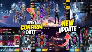 Next universal ring event 🤯🥳 Winter Ring + Evo M60 Vault & January booyah pass | Winter Rewards FF