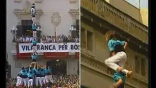 Castellers de Vilafranca - Pd7f - Sant F&egrave;lix 1995