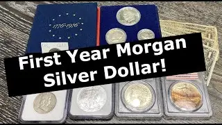 1878 S First Year Morgan Silver Dollar Slab!