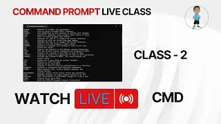 CMD Live Class - 2 | DevelopersGuides Live Streaming