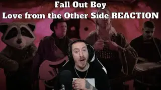 THNKS FR TH BNGR!! -- Fall Out Boy - Love from the Other Side REACTION