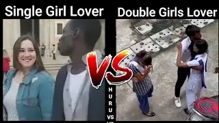1 Girls love💑 Vs 2 Girls Love👩&zwj;❤️&zwj;💋&zwj;👩 At same time 😂😂😂😂 #2girls #love  @Tubelightvs  #girlsvsboys