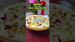Hyderabadi Chawal Ki Kheer|Kheer Puri Recipe Hyderabadi|Eid Milad- Un- Nabi Special #shorts #short