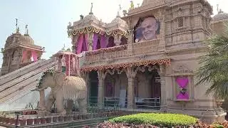 😊અટલાદરા સ્વામિનારાયણ 🛕મંદિર નું ડેકોરેશન તો જોવો 😱#youtube #youtubeshorts #viralvideo #shortvideo 