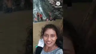 kethenehalli falls near Isha foundation #chikkaballapur must visit place 🥰🥰#subscribe #shortvideo