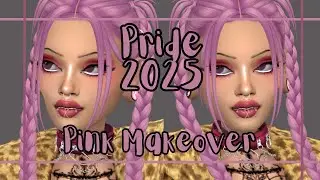 🩷 Pride 2025: Pink REALLY Deserved A Makeover! // The Sims 4 CAS + CC 🩷