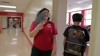First Day of Classes at Martin High School