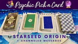🧜‍♀️ Pick a Card 🔮 Soul Origin: Cosmic Blueprint✨ Starseed, Elemental, Earth, Angel •Psychic Tarot
