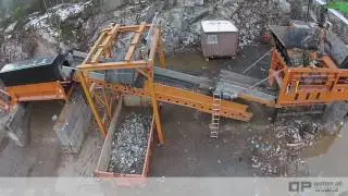 Station&auml;r anl&auml;ggning BIG BAG, OP System