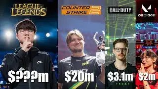 Who are the HIGHEST paid esports players???