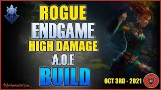 Rogue Assassin - Endgame High Damage Aoe Build - TimeStamps / Neverwinter ! oct 3rd 2021