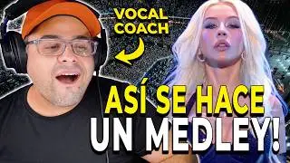 CHRISTINA AGUILERA EN PARIS!!! | Reacción y Análisis de Vocal Coach