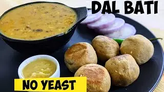 Easy dal bati recipe|Homemade dal bati churma |Dal bati churma recipe rajasthani|Rajasthani dal bati