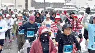 【約1,600人がエントリーして三条市元旦マラソン大会】ことしも新潟県の1年の計は元旦マラソン