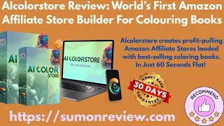 AIcolorstore Review: World&rsquo;s First Amazon Affiliate Store Builder for Coloring Books