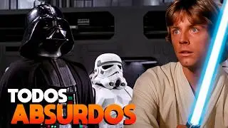 TODOS os ABSURDOS de STAR WARS: EPIS&Oacute;DIO IV - UMA NOVA ESPERAN&Ccedil;A
