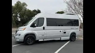 2024 Roadtrek Zion SRT 600AH Lithium Power System Power Rear Lounge 480p