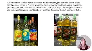 Fun Facts About Florida Wines--Learn English Florida--Lesson 62