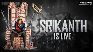 FREE FIRE LIVE TELUGU FACE CAM LIVE || MR SRIKANTH FF IS LIVE 🎯 ROAD TO 30K SUBS