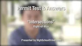 Right of Way - Florida Permit Test