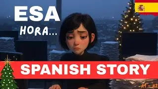 Beginner Spanish Story (A1–A2) | La hora que cambió mi vida en la oficina