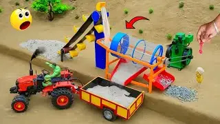 dyi tractor mini sand filter machine making amazing 🐓chicken coop since project @kodsvilla