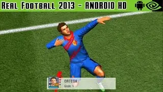 Real Football 2013 - Gameplay Nvidia Shield Tablet Android 1080p (Android Games HD)