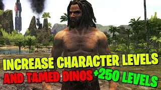 КАК ПОВЫСИТЬ МАКСИМАЛЬНЫЙ УРОВЕНЬ ПЕРСОНАЖА И ДИНОЗАВРА В ARK SURVIVAL