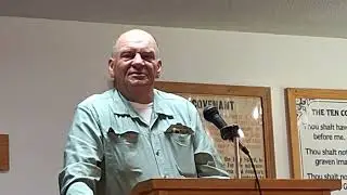 Ronald Powell at Ernie Smith's Memorial Service.May 17, 2025 Red Hill Baptist Church