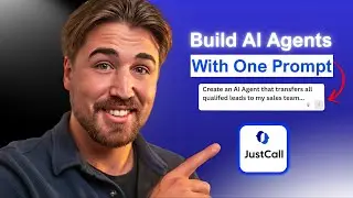 Zero to your First AI Agent in Seconds (using AI) | JustCall Demo