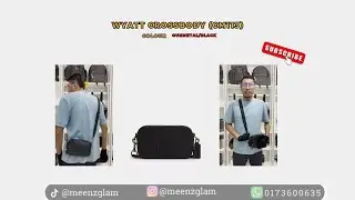 MG Review: Coach Wyatt Crossbody - CM113 (Gunmetal/Black)