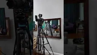 Behind the Scenes look into today&rsquo;s set for filming a course for a client.