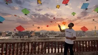 Sunday Kite Flying With Friends | Kite Flying | 2 tawa kite Fight