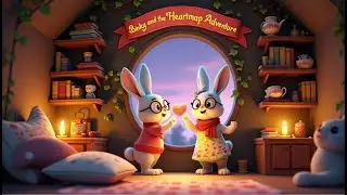 A Magical Rabbit Story for Kids | Binky the bunny and the Heartmap Adventure