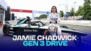 Jamie Chadwick is back in a Formula E car! ⚡️ | Andretti Indy NXT driver tests the GEN3